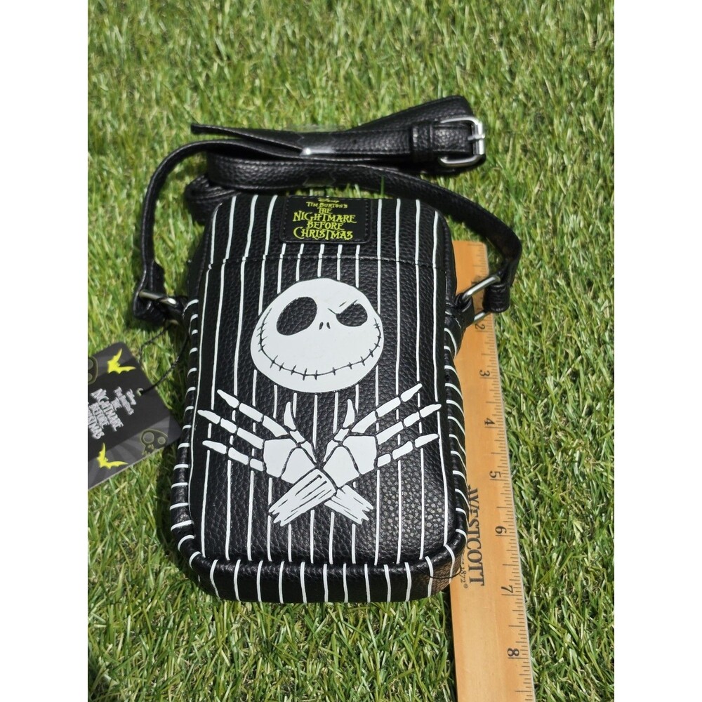 Disney Nightmare Before Christmas Crossbody Cell Phone Purse Primark NWT 7x4.5in - Picture 6 of 9